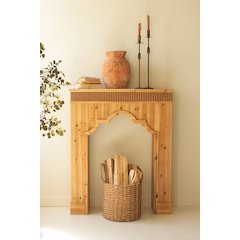 Natural Fir Wood Mantle