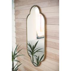 Gold Metal Framed Mirror