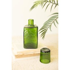 Bedside Water Carafe and Drinking Glass - Green