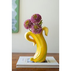 Ceramic Banana Vase
