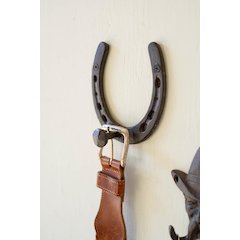 Cast Iron Horseshoe Hook