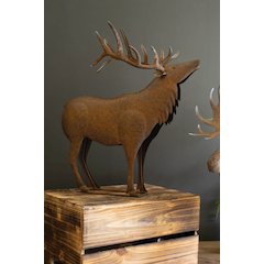 Rustic Metal Elk