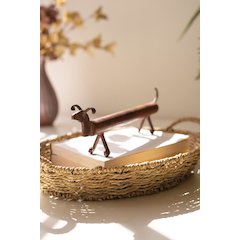 Hand Forged Iron Dog