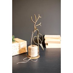 Forged-Ron Deer Jute Holder