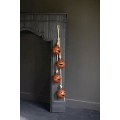 Halloween Jack-O-Lantern Jingle Bell Cluster