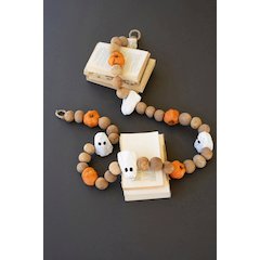 Gourd Ghost Pumpkin Garland 72Inches