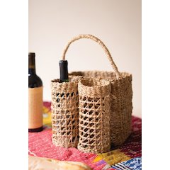 Seagrass Wine and Storage Basket