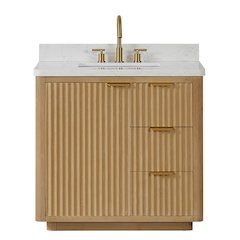 Cádiz 36in. Free-standing Single Bathroom Vanity in Washed Ash Grey