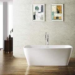 Augustine 59" x 31.5" Soaking Bathtub