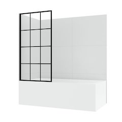 Bathtub Screen Frameless Glass Shower Door Tempered Glass Shower Panel