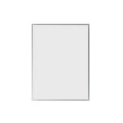 24" Rectangle Frameless Lighted Medicine Cabinet Wall Mounted Mirror