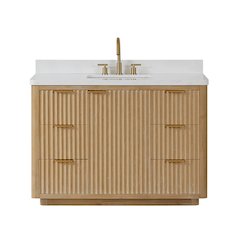 Cádiz 48in. Free-standing Single Bathroom Vanity in Washed Ash Grey