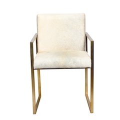 Bethel International Living Room Chair in Gold Color