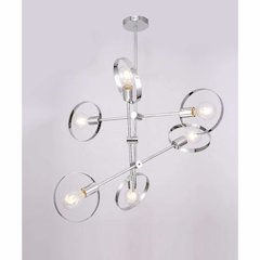 Bethel International Chandelier in Chrome Color