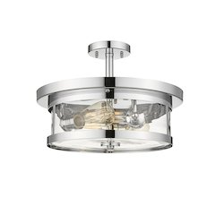 Bethel International Semi Flush Mount in Chrome Color
