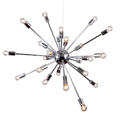 Bethel International Chandelier in Chrome Color