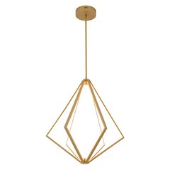 6-Light Gold Metal LED Chandelier With Silicone Diffusers