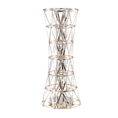 56-Light Chrome LED Stainless Steel table Lamp