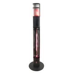 Infrared Electric Outdoor Heater Portable With Gold Tube and Flame