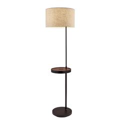 Oliver Wireless Charging Shelf Floor Lamp