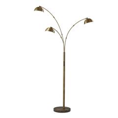 Bolton LED 3-Arm Arc Lamp w/ Smart Switch