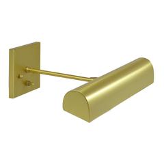 Traditional 14" Satin Brass Plug-In Picture Lights
