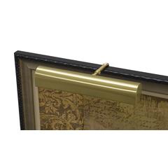 Traditional 18" Satin Brass Plug-In Picture Lights