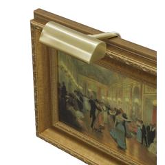 Traditional 4" Satin Brass Plug-In Picture Lights