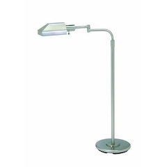 Home/Office Satin Nickel Floor Lamps