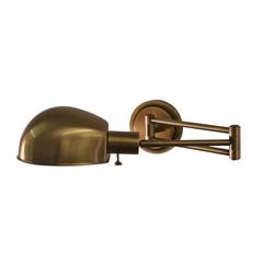 Addison Antique Brass Pharmacy Wall Swing Arm Lamp