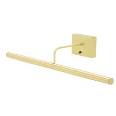 Battery Picture Lights Slim-Line LED 24" Satin Brass Picture Lights