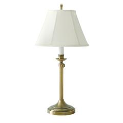 Club Adjustable Antique Brass Table Lamps