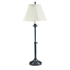 Club Adjustable Oil Rubbed Bronze Table Lamps
