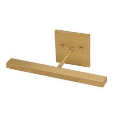 Direct Wire Horizon 12" LED Satin Brass Picture Lights