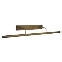 Direct Wire Slim-Line 36" Antique Brass Picture Lights