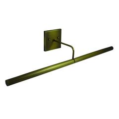 Direct Wire Slim-Line LED 28" Antique Brass Picture Lights