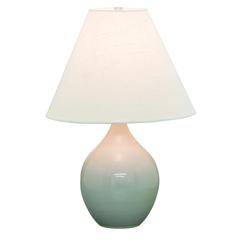 Scatchard 19" Stoneware Accent Lamp in Gray Gloss