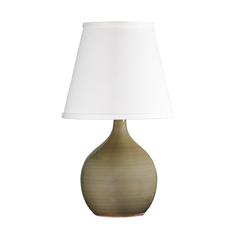 Scatchard 13.5" Mini Accent Lamp in Celadon