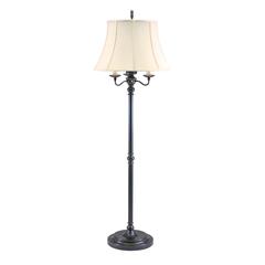 Newport 63" Oil Rubbed Bronze Bridge Floor Lamps