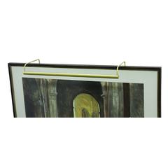 Slim-Line 30" Satin Brass Plug-In Picture Lights