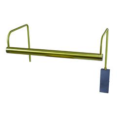 Slim-Line 15" LED Plug-In Picture Lights in Satin Brass