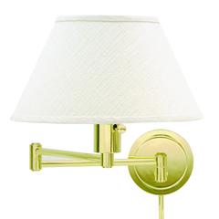 Home/Office Wall Swing Polished Brass