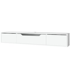 Floating TV Stand for Up to 80 Inch TVs – Wall Mounted Media Console