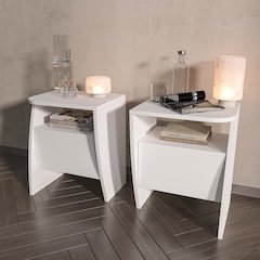 Room Decor NightStands Set of 2 - Elegant Nightstands