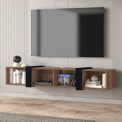 Floating TV Stand, floating TV Stand 75 inch TV, Floating TV Stand Wall Mounted