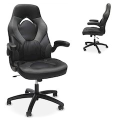 Office Chairs Adjustable Tilt Tension & Tilt Lock - Gray