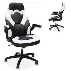 Office Chairs Adjustable Tilt Tension & Tilt Lock - White