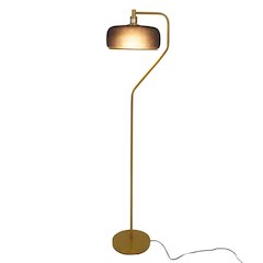 Astris Floor Lamp Black Sprayed and Gold