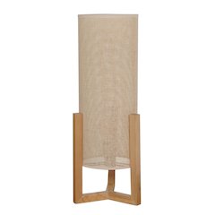 Rayna Table Lamp Oak and Natural