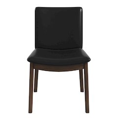 Laura Mid-Century Modern Solid Wood Dining Chair (Set of 2)